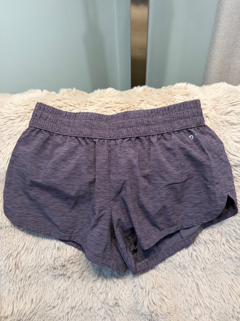 DSG Women's Heathered Purple Athletic Shorts